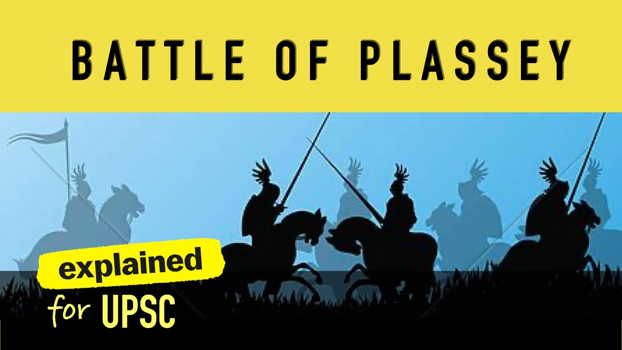 Video tutorial explaining the causes and events of Battle of Plassey 1757