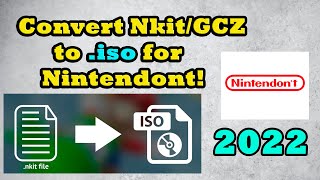 Convert Nkit or GCZ files to iso (Fix GameCube files for Nintendont)