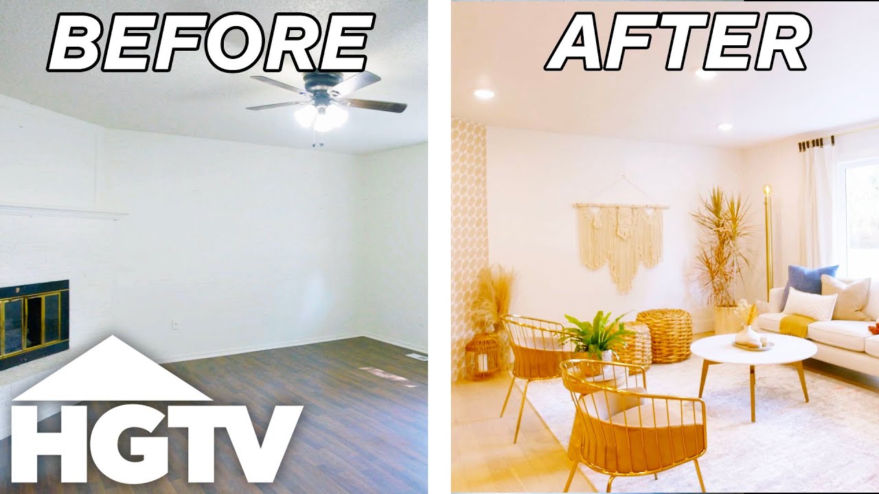 PERFECT Boho Chic Home Renovation | Fixer to Fabulous | HGTV