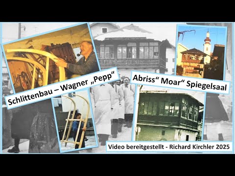 Der Wagner "Pepp" und Abriss vom Spiegelsaal -  Moar in Wattens 2025