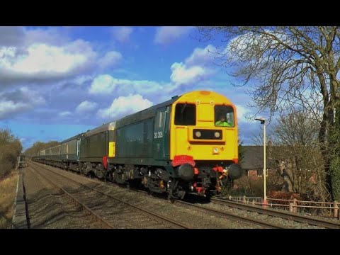 A Rare Great 'TRIPLE CHOPPER' Weekend In Warwickshire- A Class 20 Fiesta For Their Many Fans!!