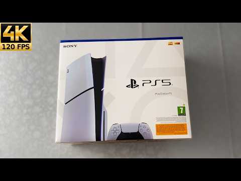 PS5 Unboxing, PS5 Slim Disc Edition 1TB (CFI-2016) – Full Unboxing & First Look! 4K 60 FPS