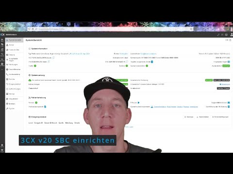 3CX v20 SBC einrichten