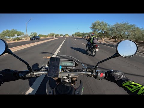 2024 Kawasaki KLX 300 Dual Sport: Beginner's On-Road Ride