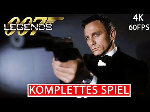 JAMES BOND 007 LEGENDS Gameplay Walkthrough FULL GAME Deutsch [4K 60FPS PC ULTRA HD] Kein Kommentar