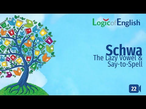 Schwa: The Lazy Vowel and Say-to-Spell