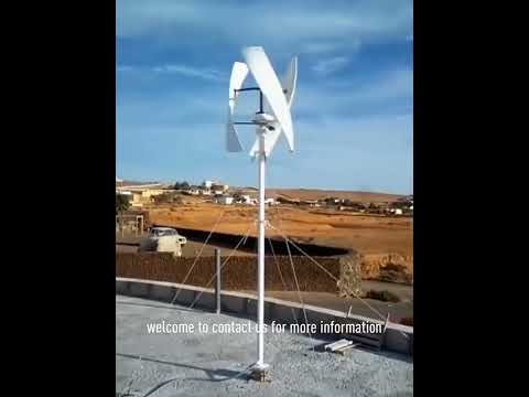 Éolienne Verticale Spirale Sydney - Production d'Énergie Innovante #Comptoir #Eolien