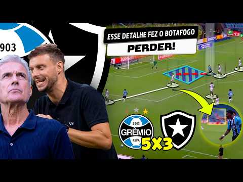 POR ISSO O BOTAFOGO PERDEU DE VIRADA PRO GRÊMIO! ANALISE POS JOGO BOTAFOGO X GRÊMIO