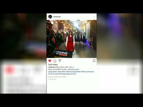 The sacred riana ready for the big show