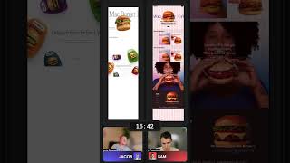 What if Apple designed a burger chain? #webdesign #uidesign #uiux