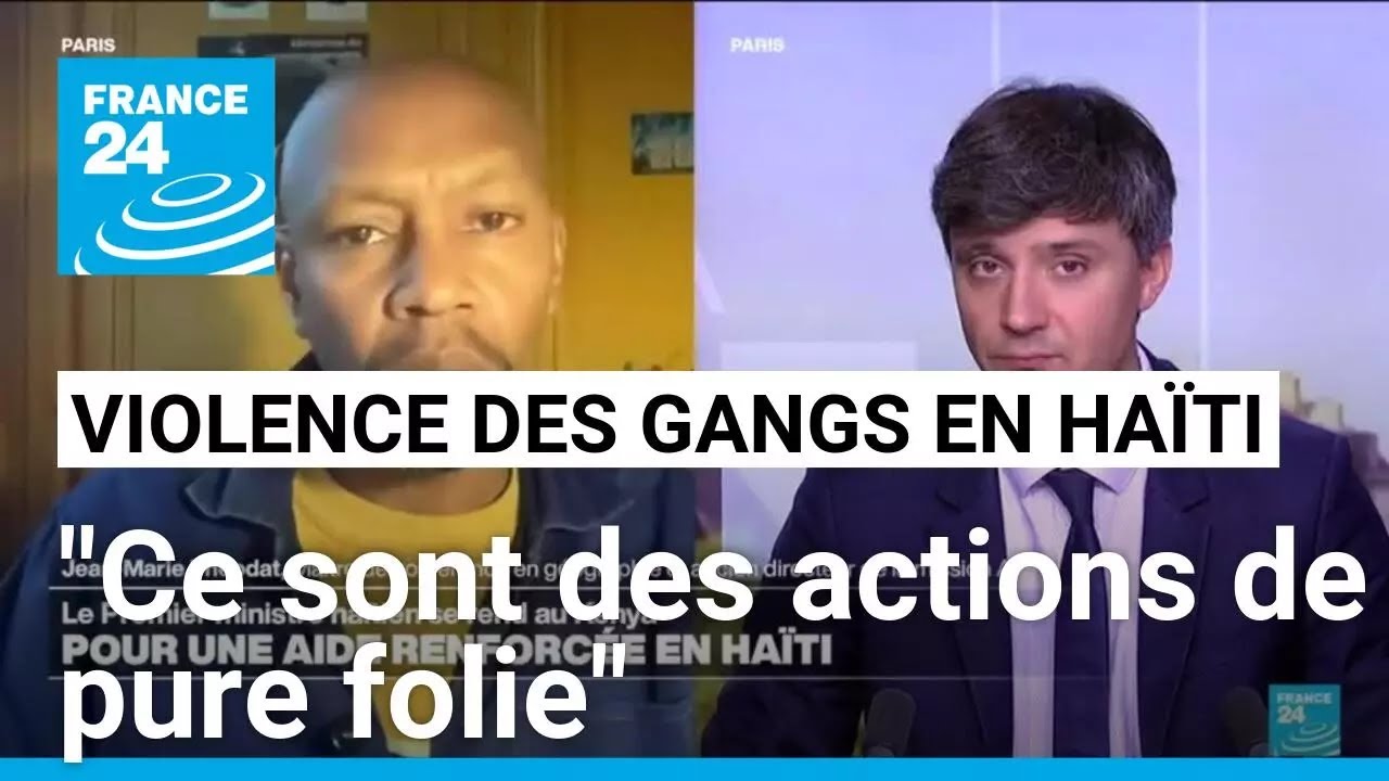 Violence des gangs en Haïti : "Ce sont des actions de pure folie" • FRANCE 24