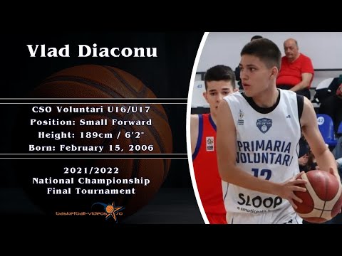 Vlad Diaconu 2021/2022 Highlights U16/U17