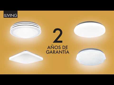 Plafon Techo Living Focos Led Interior Lámparas Techo Modernas Redondo –  Qatar Shop