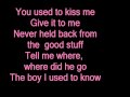 Marie Serneholt - The Boy I used to know (with ...