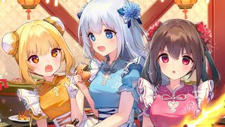 [Vtub] 天使恋惡神月月咲苺咲火閻 0918 DD串