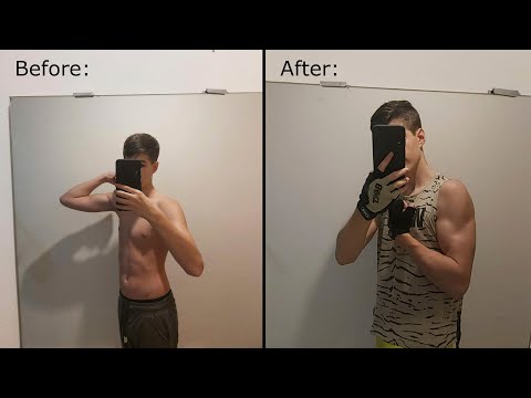 My 1 year natural body transformation