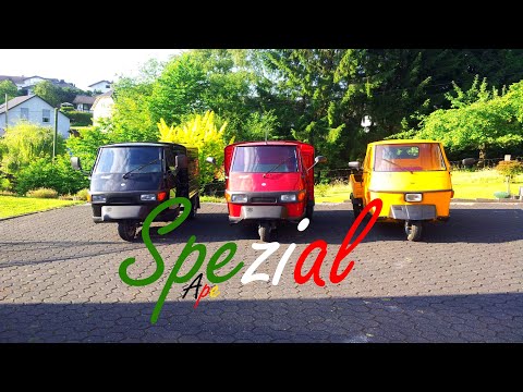 Piaggio Ape Spezial: Welche Ape`n gibt es, Kauf Tip`s, Tuning