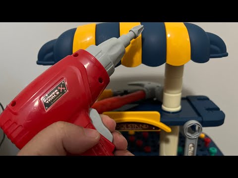 Kit Ferramentas Infantil Chave Automatica Bancada brinquedo - kit ferramenta para criança