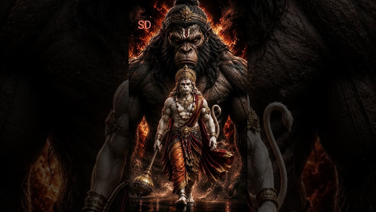 🚩हनुमान चालीसा का चमत्कार 🚩#jaishreeram #hanuman #bajrangbali #shortsfeed #viralshorts #bhakti #yt