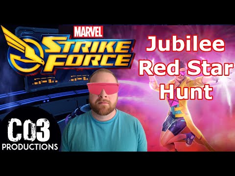 Marvel Strike Force - Jubilee Red Star Hunt - MSF
