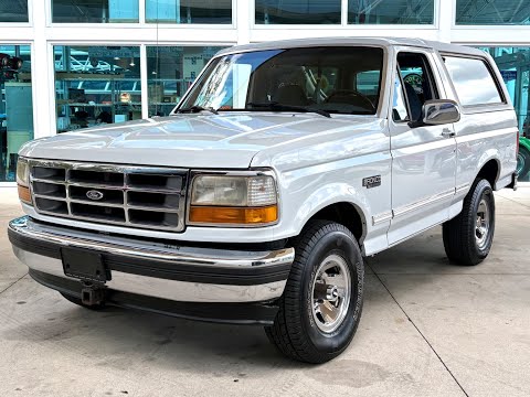 1993 Ford Bronco XLT