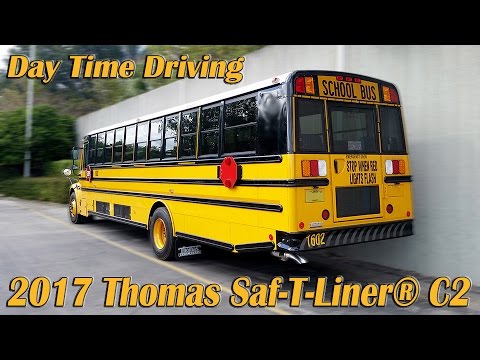 Day Time Driving 2017 Thomas Saf-T-Liner® C2 [BUS #1602]