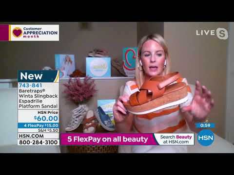 Baretraps Winta Slingback Espadrille Platform Sandal