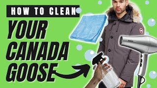 HOW TO CLEAN YOUR CANADA GOOSE PARKA JACKETS PT.1