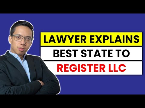 LAWYER EXPLAINS The Best State to Register An LLC For.