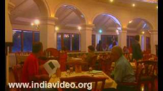 Inside view of Tea County hotel, Munnar