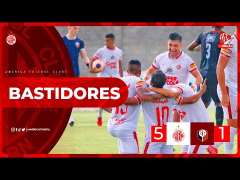 BASTIDORES, LANCES E GOLS | AMÉRICA 5x1 SANTA CRUZ | CAMPEONATO POTIGUAR | (18/01/2023)