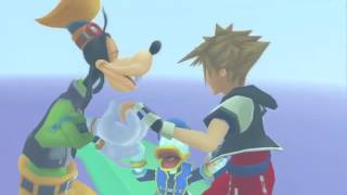 Sora, Donald and Goofy Dance - Cross The Line by Amalee