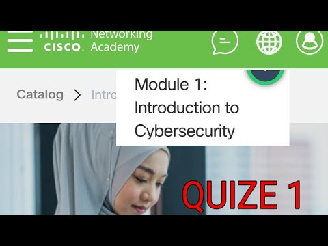 #introduction to cyberSecurity #cisco Module 1 quiz answers