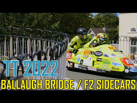 3 Wheeling Sidecar Race - Ballaugh Bridge TT 2022