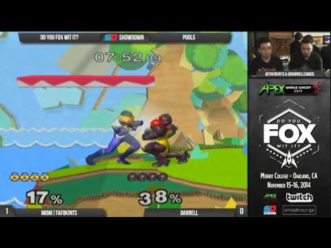 DYFWI Day 1 - Round 1 Pools: MIOM|Tafokints (Sheik) vs Darrell (Samus)
