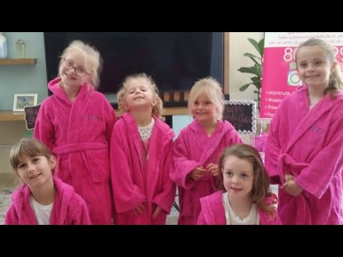 Kids Spa Party At Home in Dubai. #kidsspaparty #kidsspapartyindubai #birthdaypartyindubai #spaparty