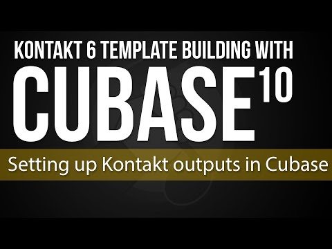 How to Setup Kontakt Outputs in Cubase
