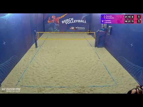 12:15 A. Pasazhin / D. Svyrydenko - I. Datsiuk / I. Skrynnik 23.12.2022 | Winners Beach Volleyball