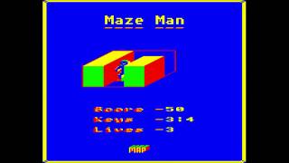 Maze Man (Electron User) for the BBC Micro