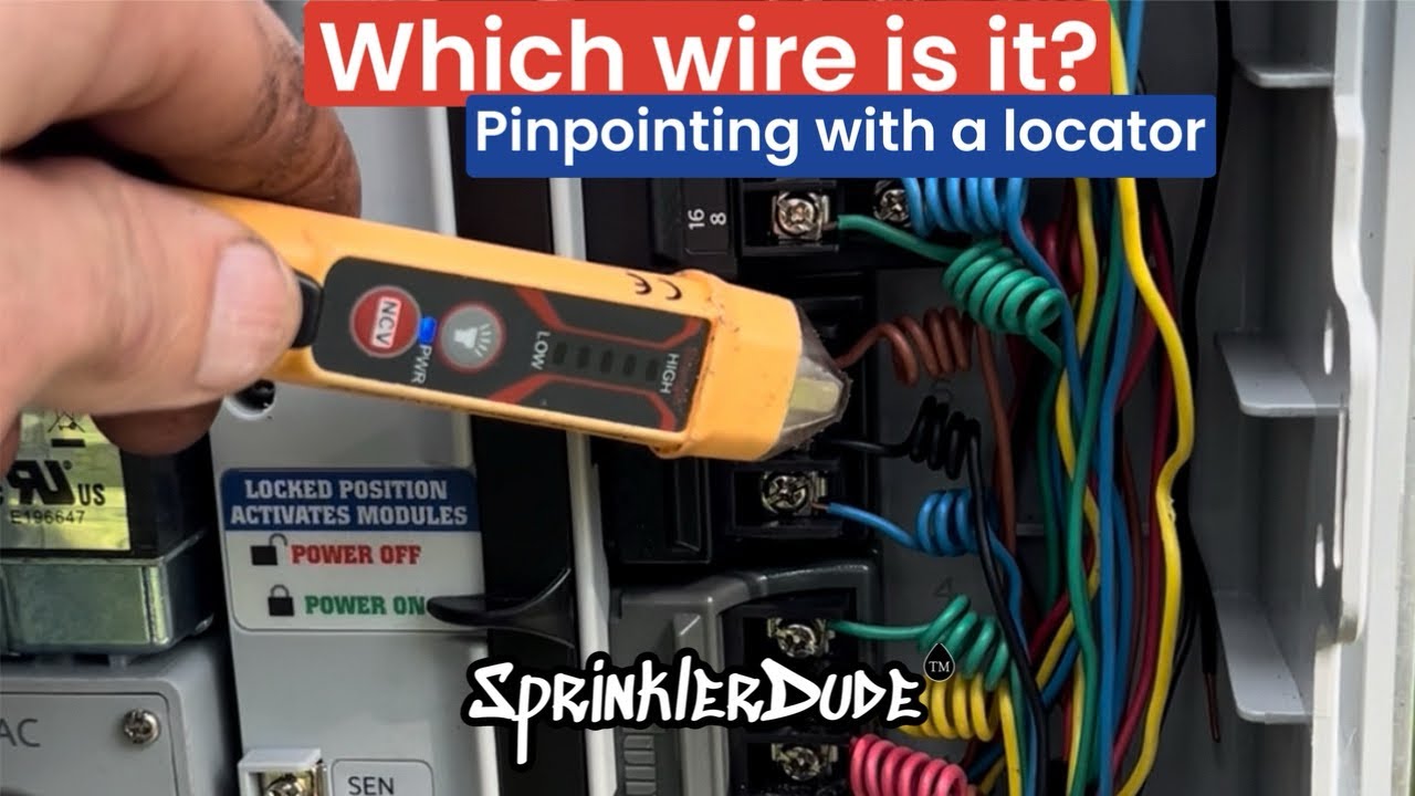 Which wire is it? | Pinpointing with a locator
