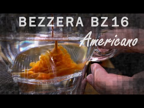 (257) Ristretto Caffe Americano on a Bezzera BZ16 Espresso Machine from Italy by Malaysia Barista
