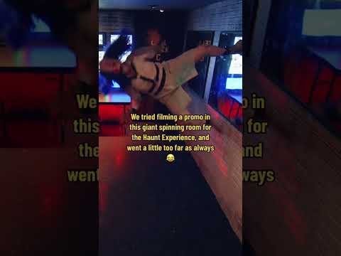 Filmed in a Spinning Room—it was a Bad Idea