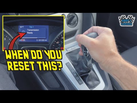 When To Reset Transmission TCM - Ford Focus (Andy’s Garage: Episode - 565)