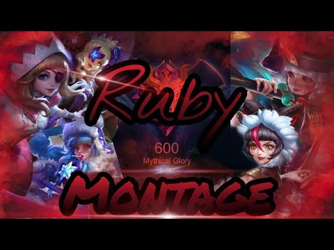 Ruby Montage | trial v2.8 | All Ruby Skins  used | Road To Mythical Glory | Mobile Legend