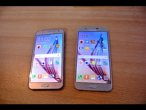 Samsung Galaxy J7 vs Galaxy A8 - Speed Test & Review HD
