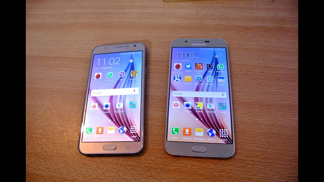 Samsung Galaxy J7 vs Galaxy A8 - Speed Test & Review HD