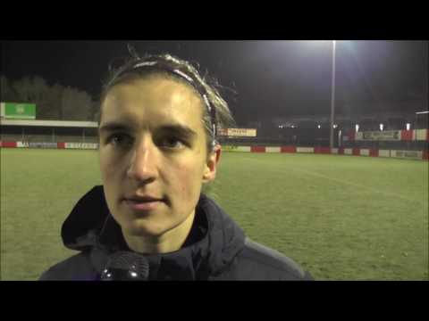 Barbara Lezy na Club Brugge – Svelta Melsele op 30.11.2016