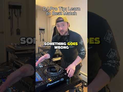 DJ Pro Tip Pt. 7: Learn to beat match by ear! #dubstep #Djtips #Pioneer #DJlife #HowtoDJ #beatmatch