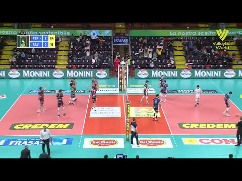 Sir Safety Conad Perugia vs. Consar RCM Ravenna - FIVB - Super Liga - Match Highlights