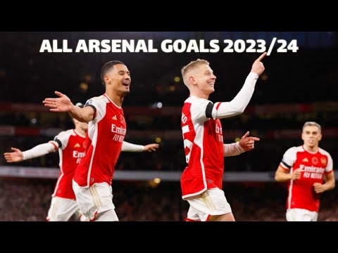 All 38 Arsenal Goals 2023/24 So Far